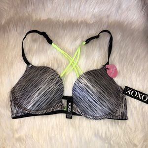 XOXO Front Close Cross Back Bra